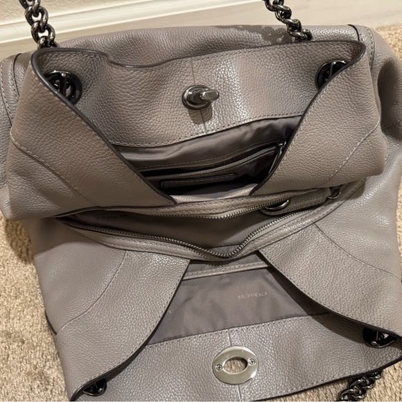 Pebble coach handbag - Picture 3 of 7